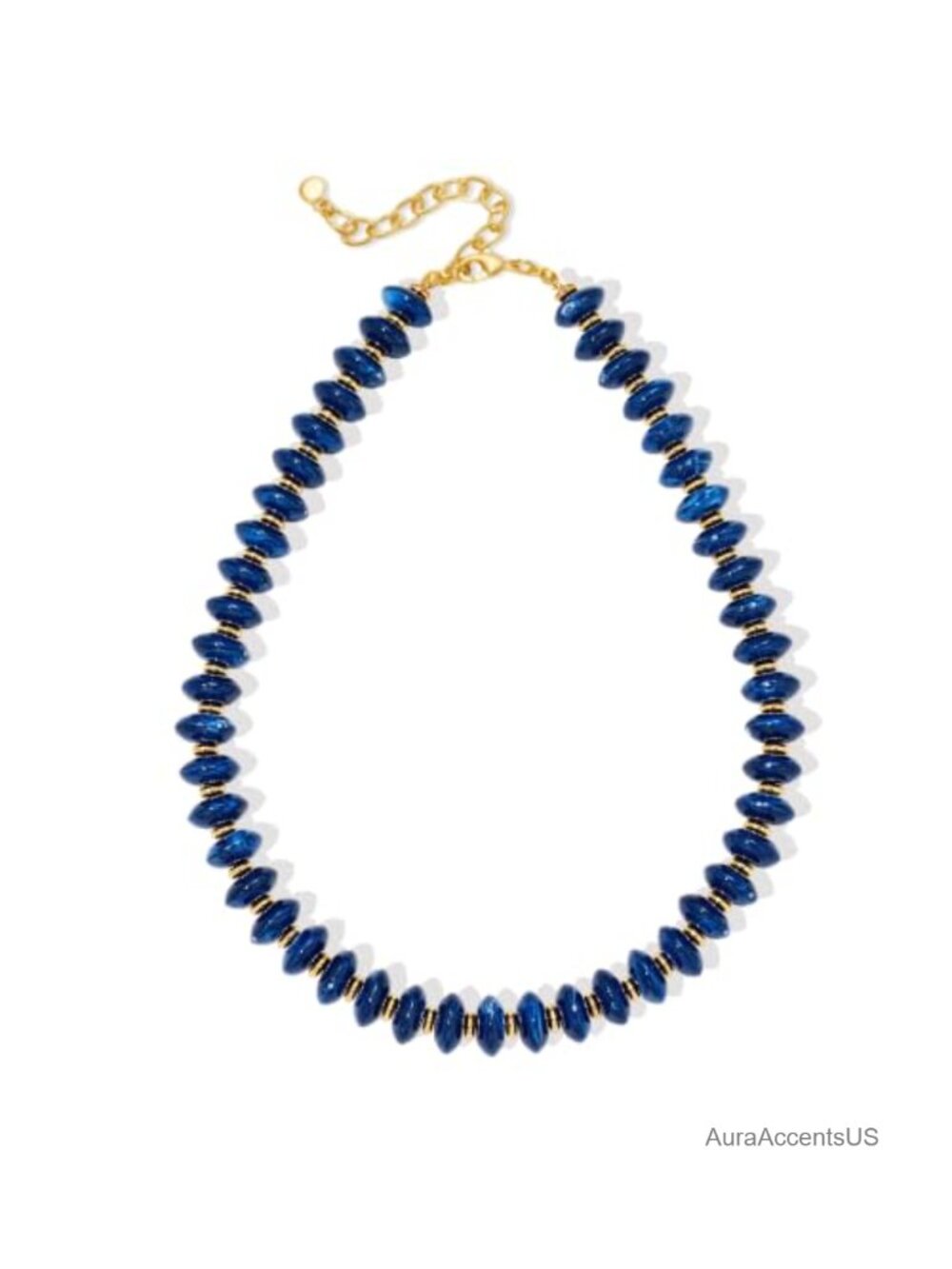 Handmade Chunky Acrylic Beaded Necklace for Women - 20 Inch Boho Statement
